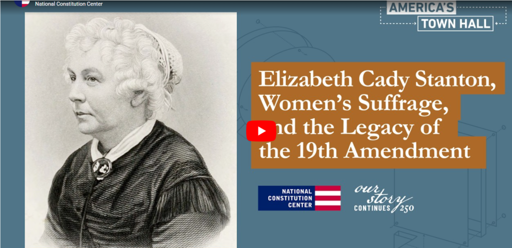 Podcast: Ellen DuBois on the Revolutionary Life of Elizabeth Cady Stanton