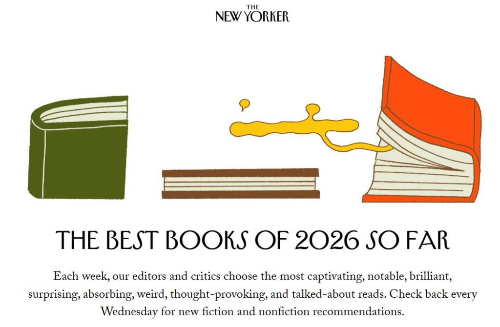 The Best Books of 2026 So Far